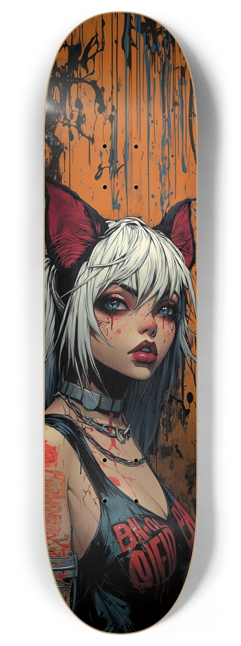 Wolf Girl Eat U Skateboard