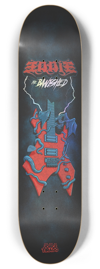 Eddie The Banished Holo Skateboard
