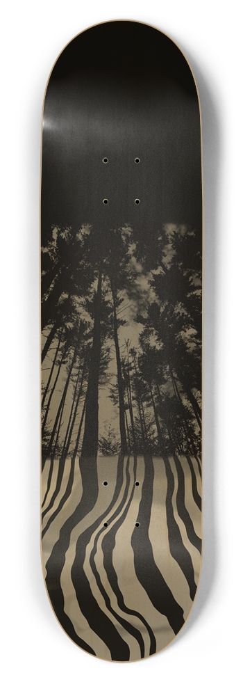 Natural Pine Skateboard