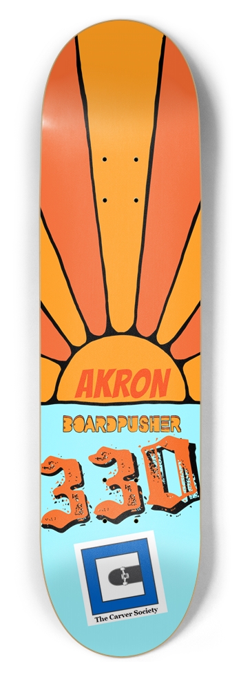 Akron BoardPusher 330 8.5inX32in Popsicle Deck
