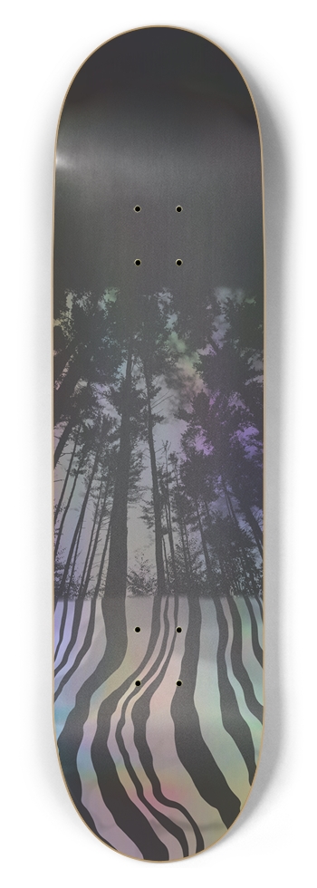 Holographic Pine Skateboard