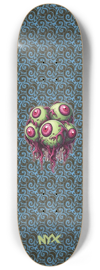 Scary eyeball zombie