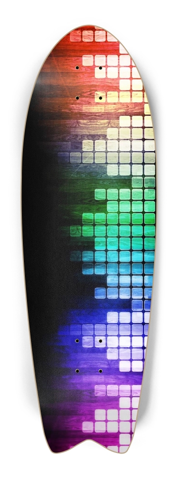 Custom Skateboard Digital Lights