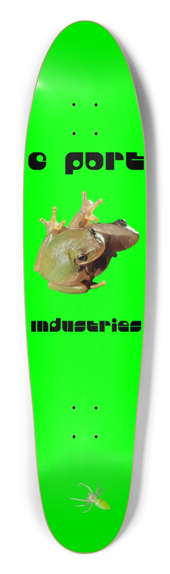 Green frog Longboard