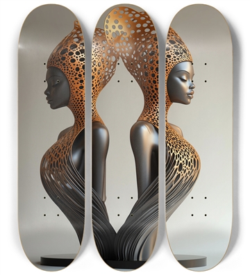 black beauty popsicle  deck wall Skateboard Series