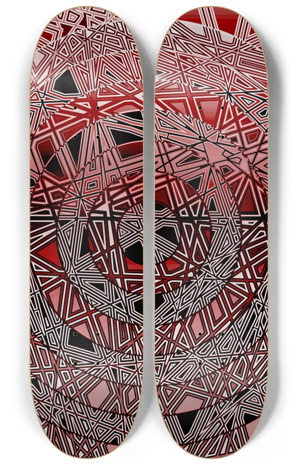 Tangent Dark Red #10