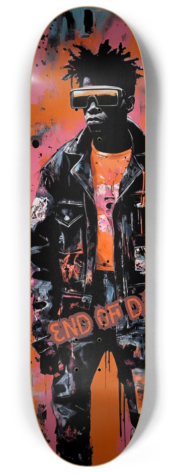 Terminator Basquiat Skateboard Wall Art
