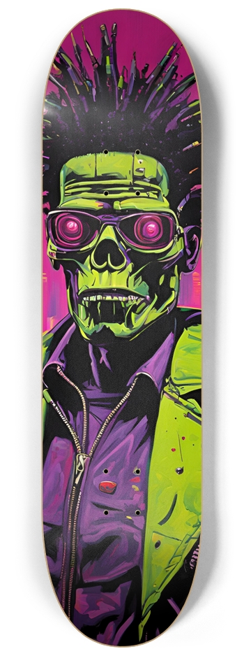 Basquiat Inspired TERMINATOR Skateboard Wall Art