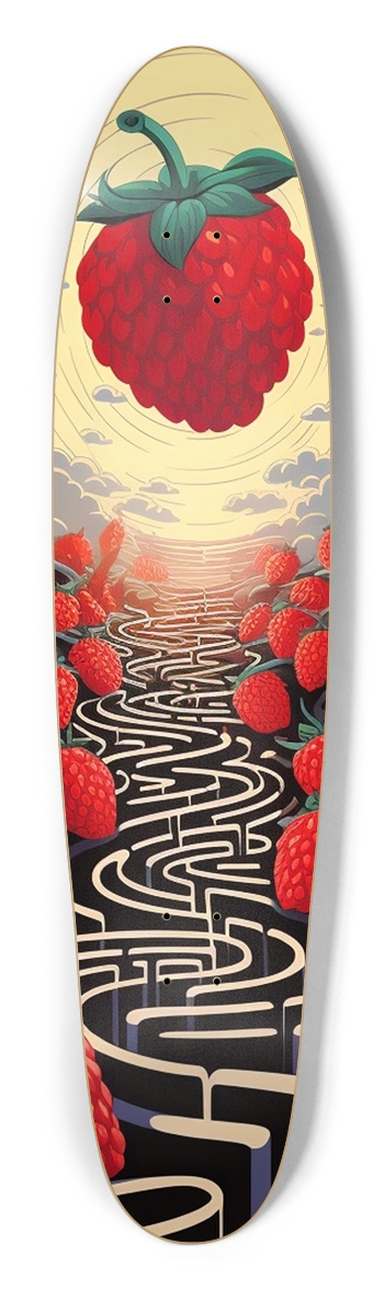 Strawberry Longboard