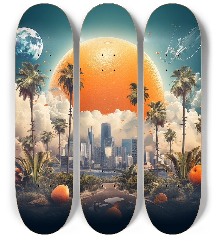 City of Oranges Skateboard Series