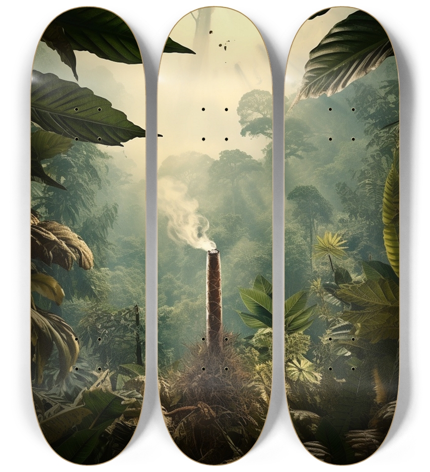 Jungle Blunts Skateboard Series