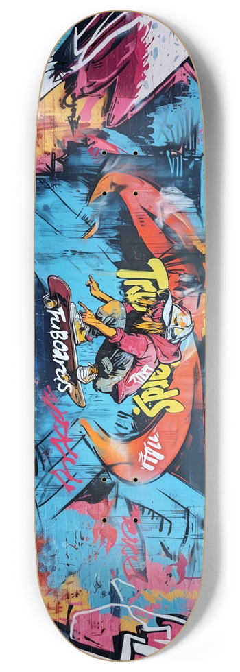 Skater Chick 3 Skateboard