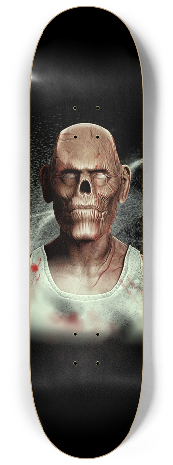 Zombie Skatedeck 8.25" x 32" Front (GLOW)