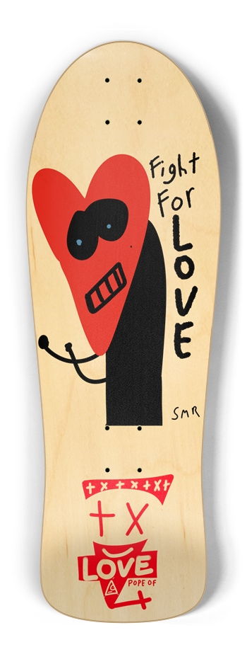 Fight For Love Old School Vert Deck