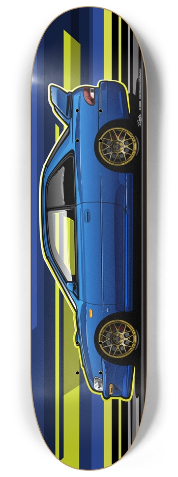 Subaru WRX 22B Skateboard