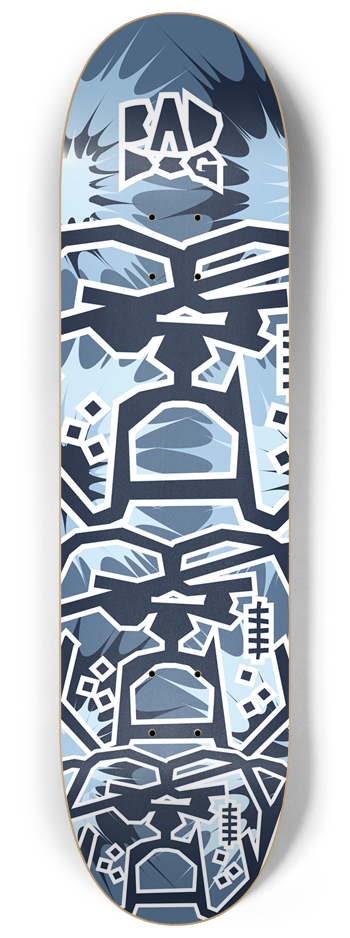 Bad Dog Stacked TNT blue