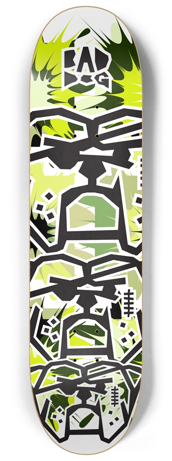 Bad Dog Stacked TNT green green