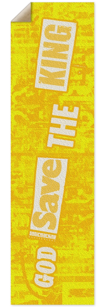 GOD SAVE THE KING (griptape for punk nose shape)