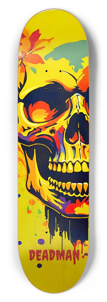 DEADMAN Graffiti Skull 02 Deck