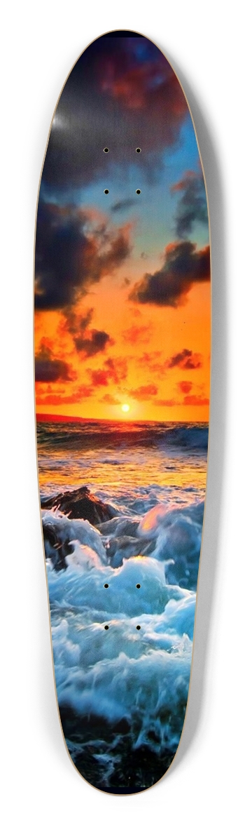 Ocean Sunset Longboard