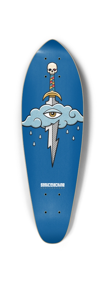 THE SKY IS CRYING (limited mini cruiser shape)