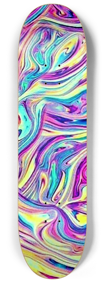 Swirl Glow Skateboard