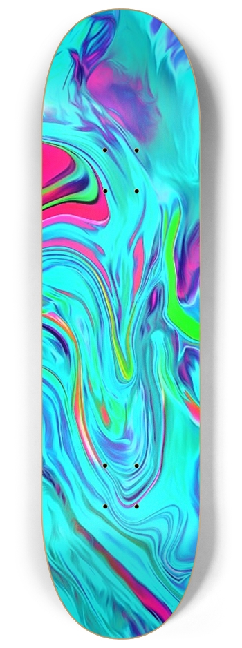 Psychedelic Skateboard