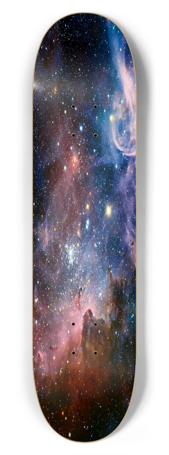 Custom Skateboard nebula 0003
