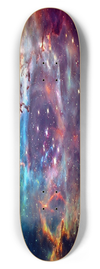 Custom Skateboard nebula 0002