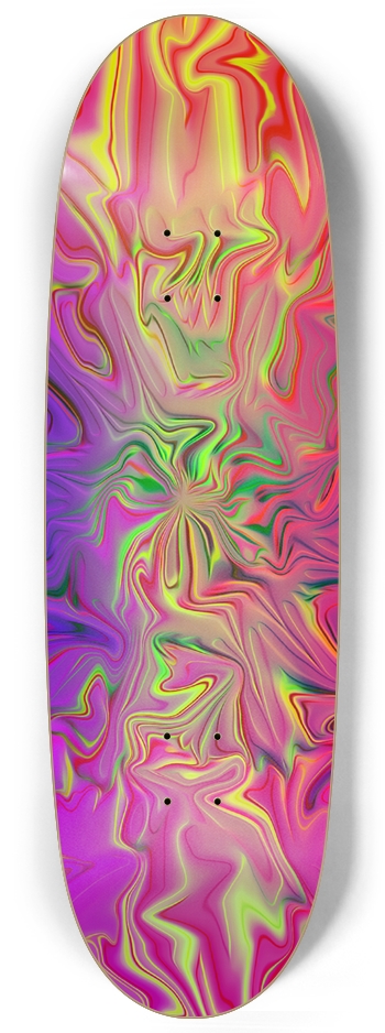 Custom Skateboard color swirl 0002