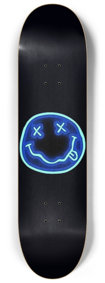 Smilie Glow Skateboard