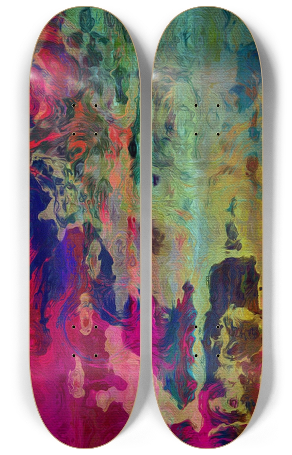 Skateboard Series Artwork 2x