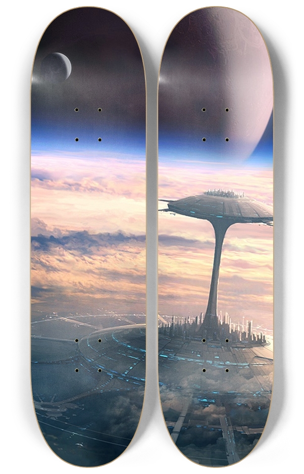 Skateboard Series 2x future earth 0002