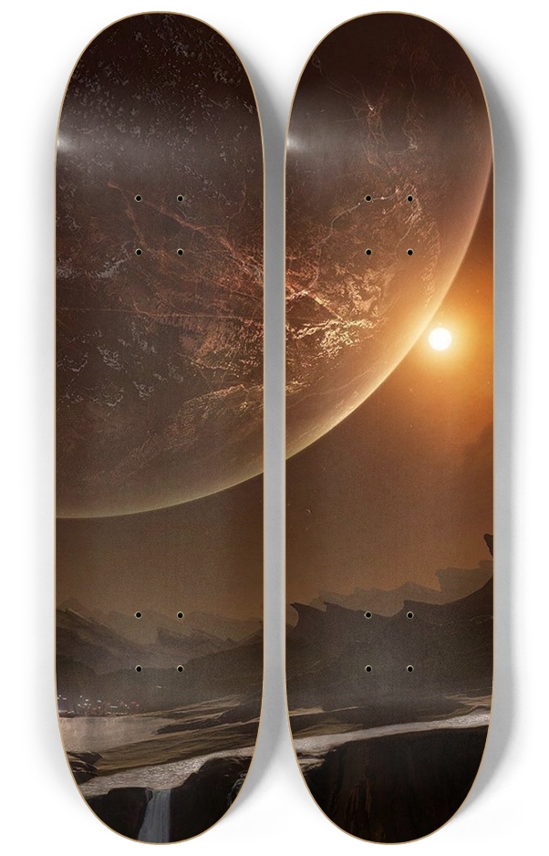 Skateboard Series 2x future earth 0004