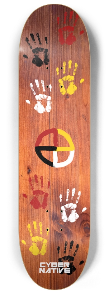 Medicine Wheel Painted - 8 1/4 Inch