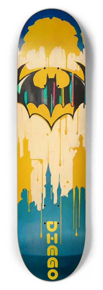 DIEGO DECK 034 BATZ Street Deck  8-1/2 Skateboard Deck