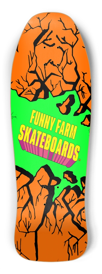 Jeff Phillips Tribute Deck - Orange Shred