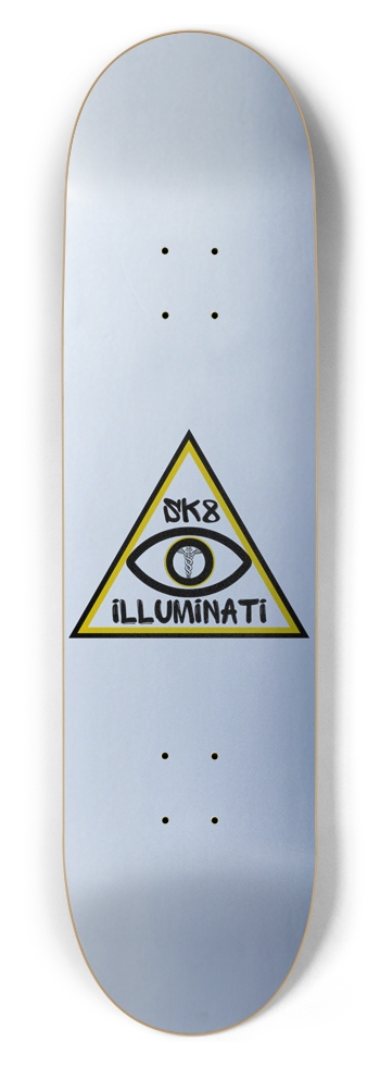 Illuminati branded board 8.5