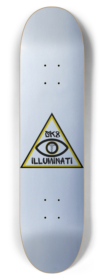 Illuminati branded board 7.87