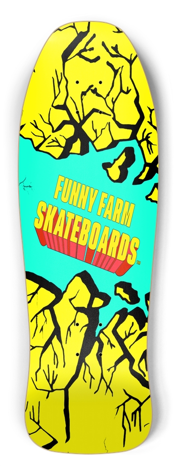 Jeff Phillips Tribute Deck - Yellow Shred