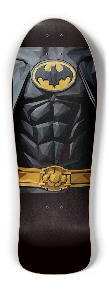 The Dark Knight Body Glow Retro Skateboard