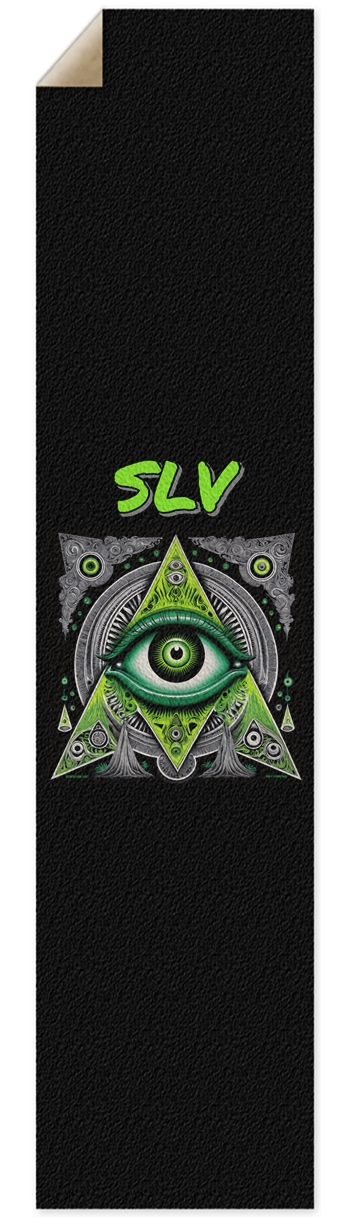 All Seeing Eye - Longboard - SLV - Green