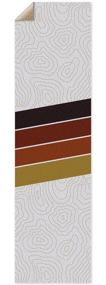 Retro Eagle Stripes Terrain Griptape