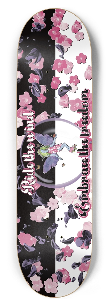 Floral Fairy Deck Ride Wind, Embrace Freedom