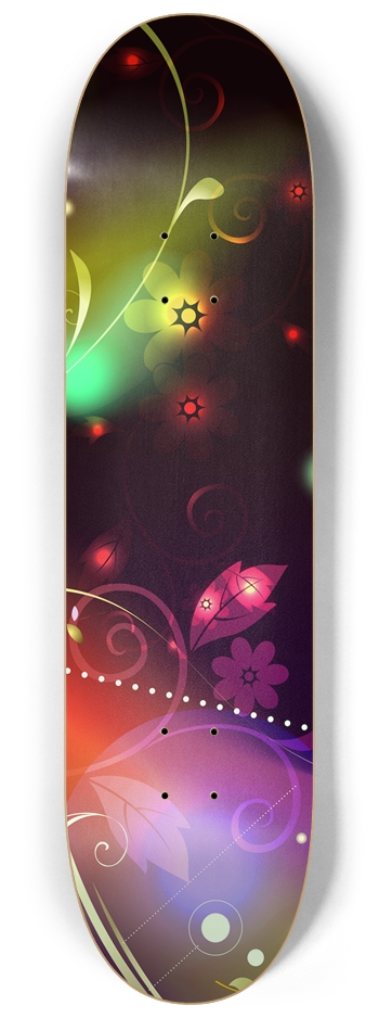 Glowing Flowers and Flourishes