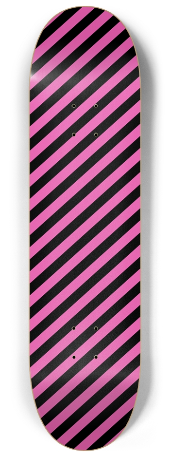 Pink Angled Stripes