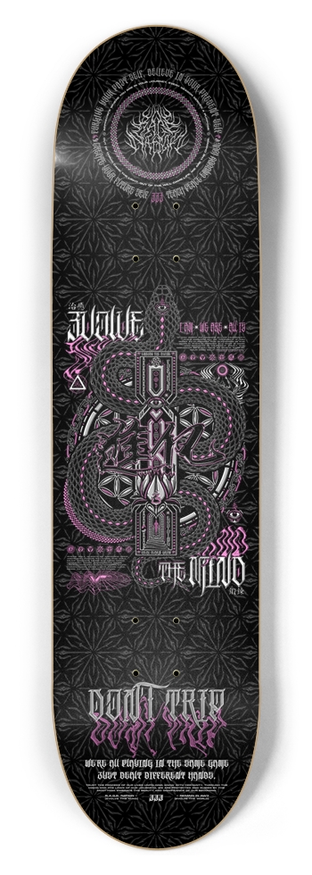 8.5" • EVOLVE THE MIND V2 • Skateboard Deck