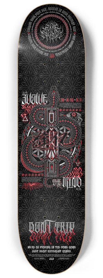 8.25" • EVOLVE THE MIND V3 • Skateboard Deck