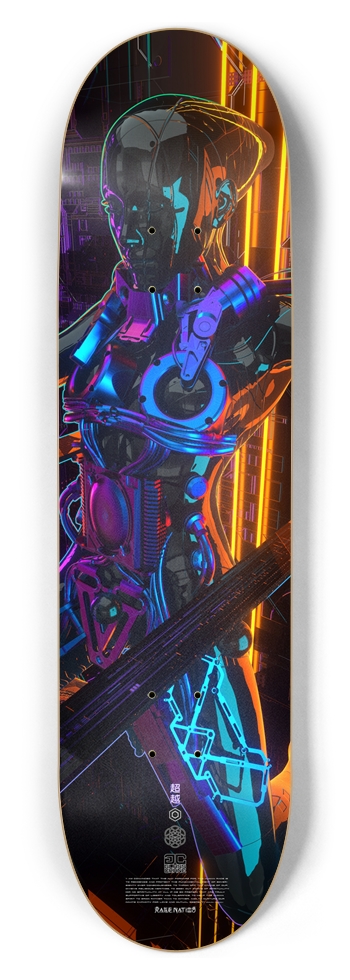 8.5" • METANOIA • GLASS CRANE • Skateboard Deck