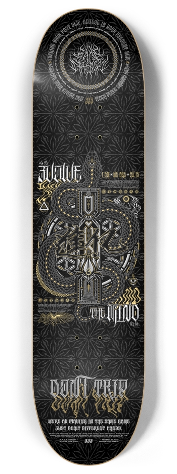 8" • EVOLVE THE MIND V1 • Skateboard Deck
